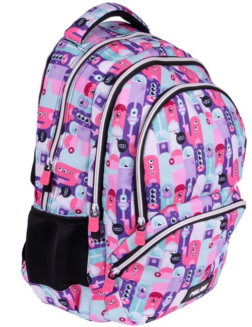 MOCHILA 4 CREMALLERAS 25L SERIE ALIENS 48X34X16CM