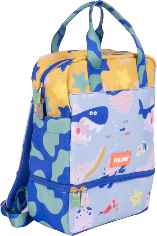MOCHILA INFANTIL APARTADO ISOTERMICO SERIE BLUE ODYSSEY