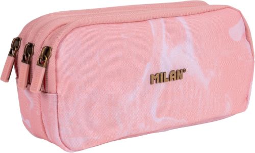 PORTATODO TRIPLE SERIE LAVA ROSA 22X11X6,5 CM