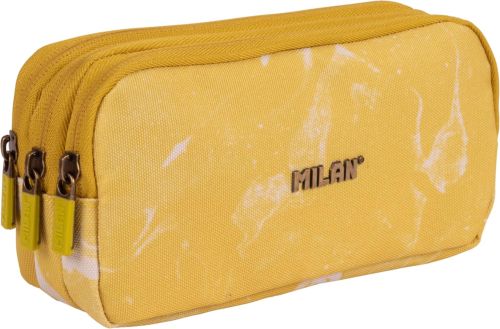 PORTATODO TRIPLE SERIE LAVA AMARILLO 22X11X6,5CM