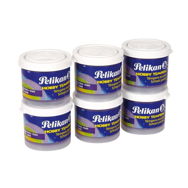 C/6 botes tempera pelikan 40ml color violeta nº109
