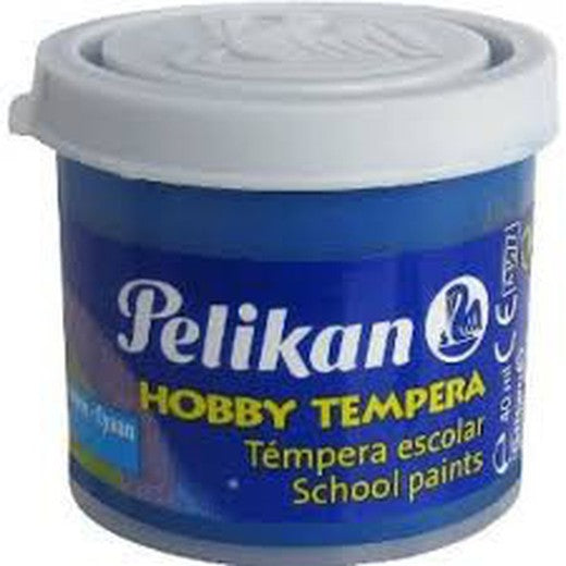 C/6 botes tempera pelikan 40ml color azul ultramar nº120