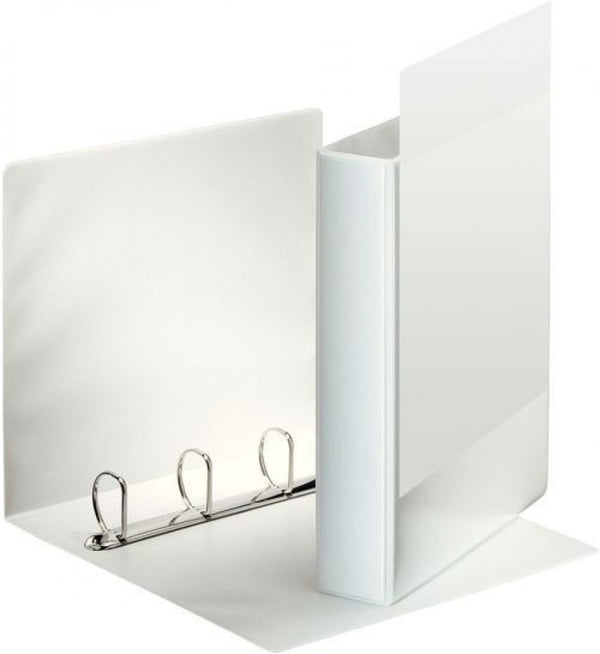 CARPETA CANGURO A4 4 ANILLAS 40MM MIXTAS COLOR BLANCO