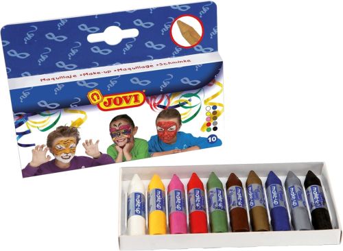 ESTUCHE 10 BARRAS MAQUILLAJE 4G COLORES SURTIDOS