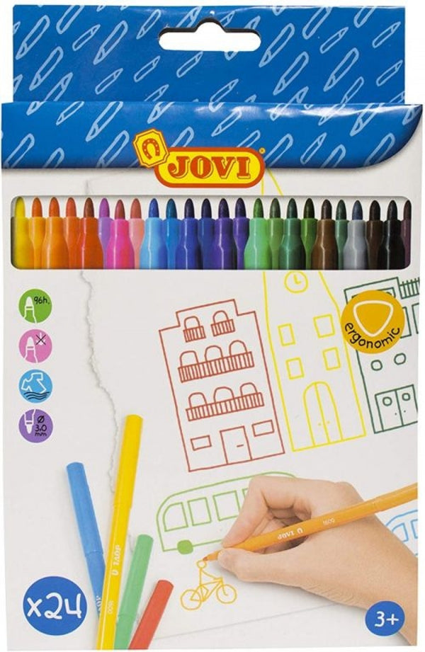 C/24 rotulador jovi punta fina