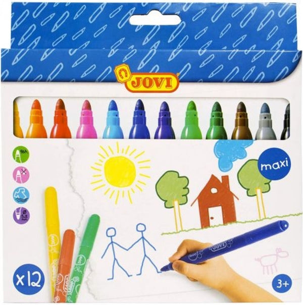 C/12 rotulador jovi punta gruesa