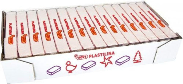 C/15 tacos plastilina mediana blanco jovi