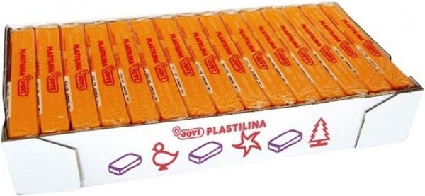 C/15 tacos plastilina mediana naranja jovi