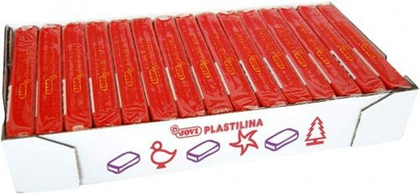 C/15 tacos plastilina mediana rojo jovi