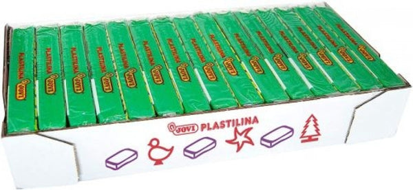 C/15 tacos plastilina mediana verde claro jovi