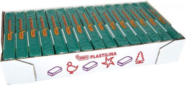 C/15 tacos plastilina mediana verde oscuro jovi