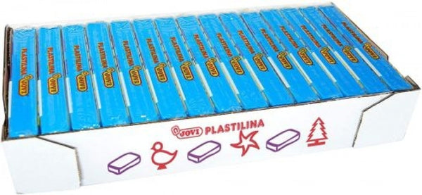 C/15 tacos plastilina mediana azul claro jovi