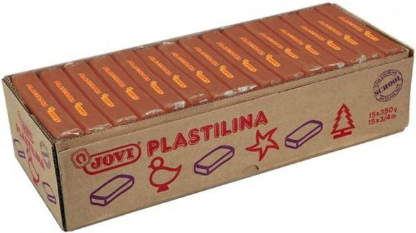 C/15 TACOS PLASTILINA JOVI 72 GRANDE 350G. MARRON