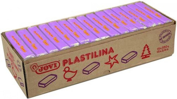 C/15 TACOS PLASTILINA JOVI 72 GRANDE 350G. LILA