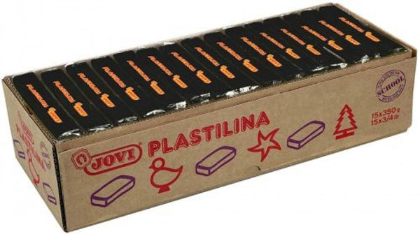 C/15 TACOS PLASTILINA JOVI 72 GRANDE 350G.NEGRO