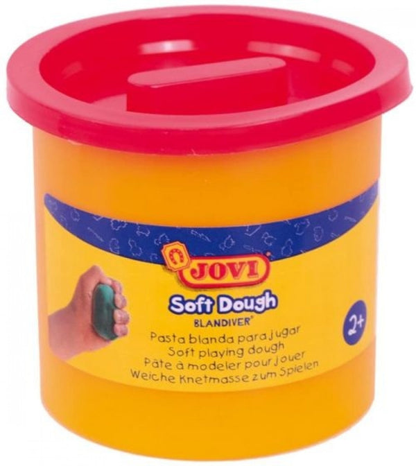 Pack 5 botes blandiver soft dough 110 g. color rojo