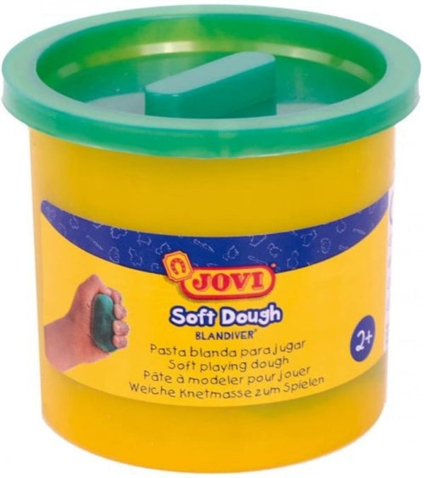 Pack 5 botes blandiver soft dough 110 g. color verde