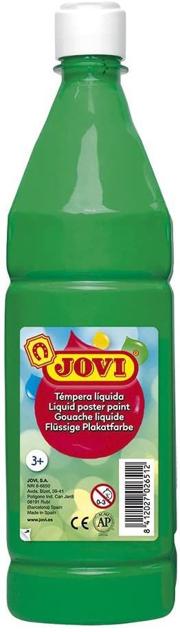 Bote tempera liquida jovi 1000ml verde medio