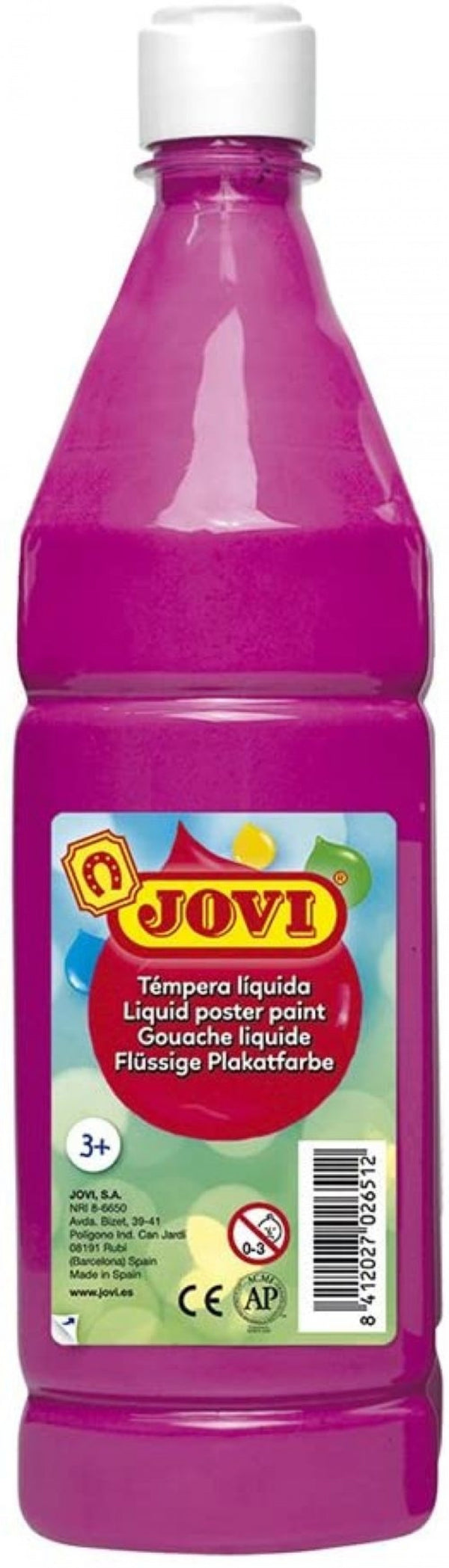 Bote tempera liquida jovi 1000ml magenta