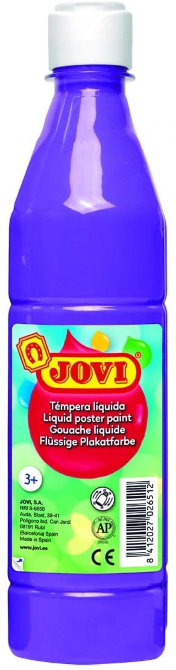 Bote tempera liquida jovi violeta 500 ml