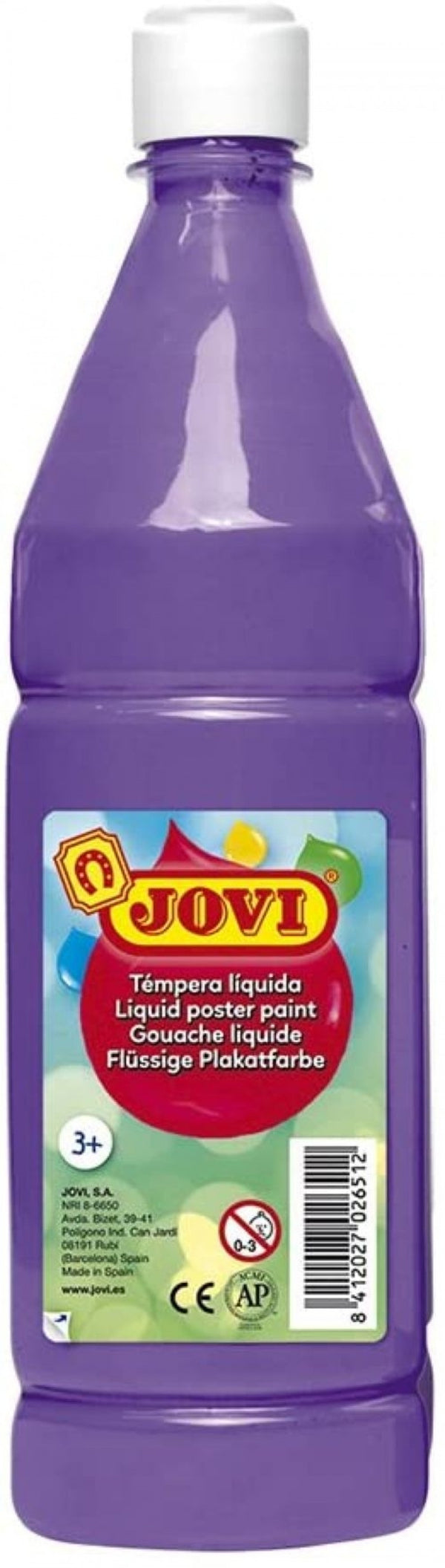 Bote tempera liquida jovi 1000ml violeta