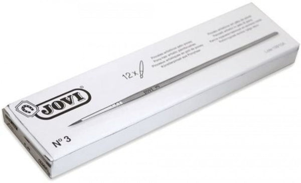 C/12 PINCEL ESCOLAR REDONDO Nº3 SERIE 818 JOVI