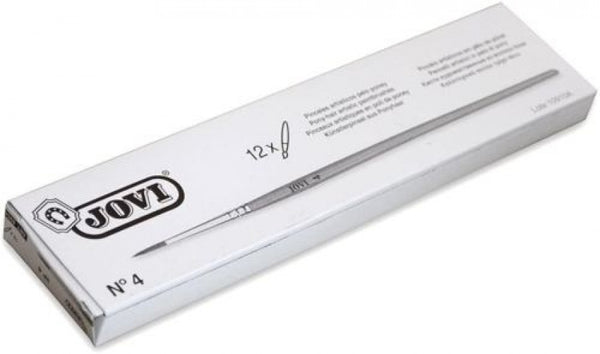 C/12 PINCEL ESCOLAR REDONDO Nº4 SERIE 818 JOVI