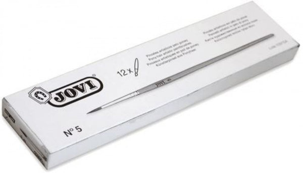 C/12 PINCEL ESCOLAR REDONDO Nº5 SERIE 818 JOVI