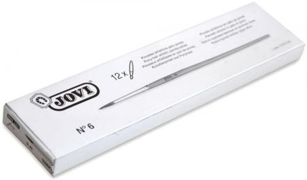 C/12 PINCEL ESCOLAR REDONDO Nº6 SERIE 818 JOVI