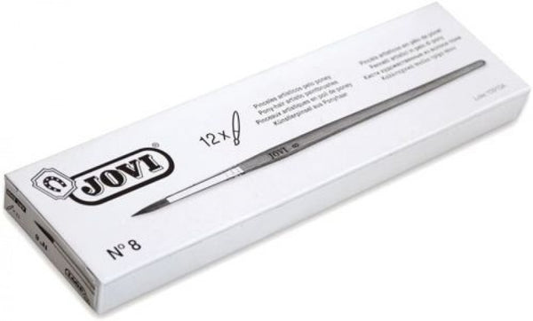 C/12 PINCEL ESCOLAR REDONDO Nº8 SERIE 818 JOVI