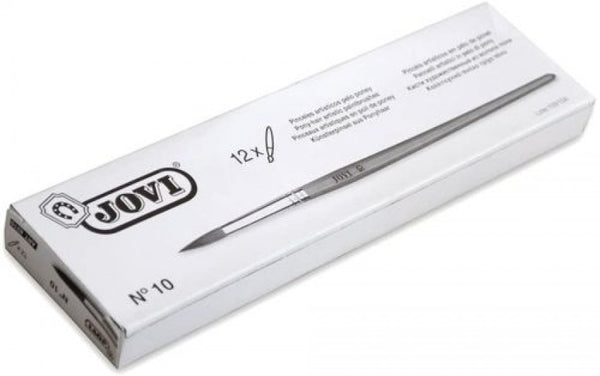 C/12 PINCEL ESCOLAR REDONDO Nº10 SERIE 818 JOVI