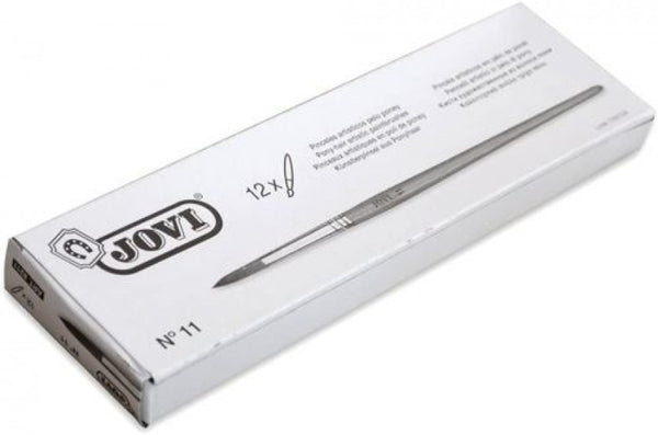 C/12 PINCEL ESCOLAR REDONDO Nº11 SERIE 818 JOVI