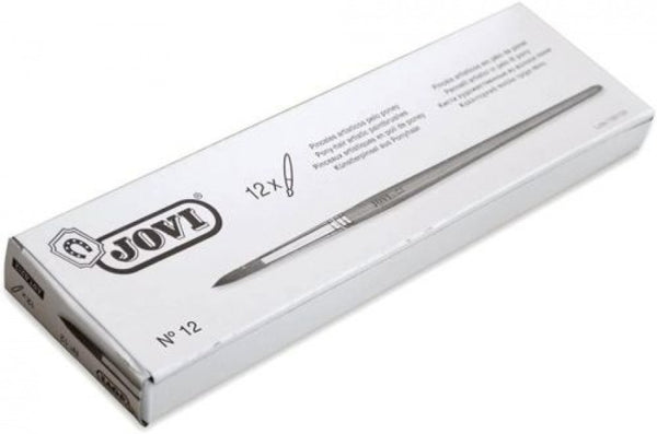 C/12 PINCEL ESCOLAR REDONDO Nº12 SERIE 818 JOVI