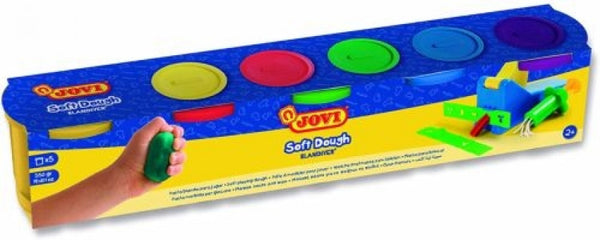 Pack 5 botes jovi blandiver 110g. colores surtidos jovi