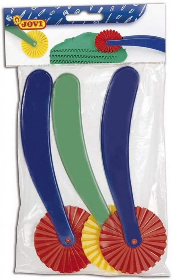 BOLSA 3 CORTADORES PLASTICOS DE PASTA JOVI