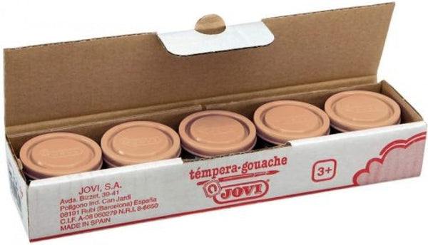 C/5 BOTES TEMPERA JOVI 35ML CARNE
