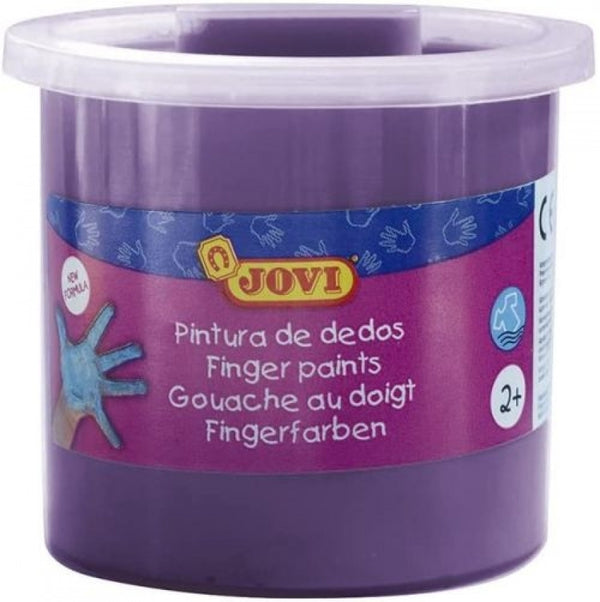 ESTUCHE 5 BOTES PINTURA DEDOS JOVI 125ML VIOLETA