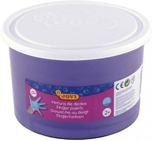 Bote pintura de dedos 500ml violeta
