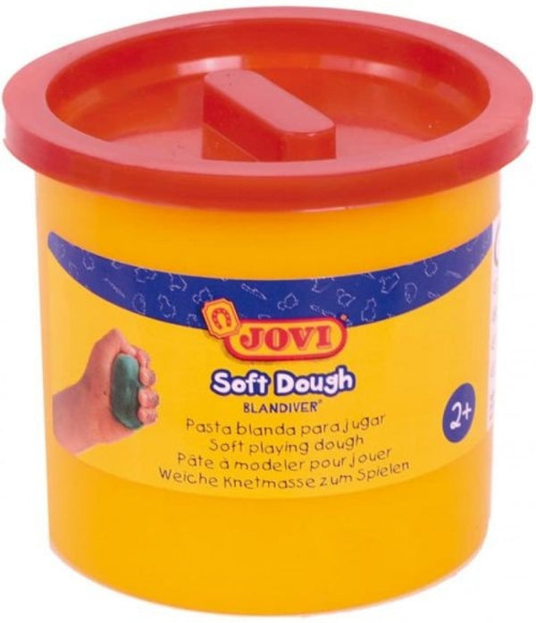 Pack 5 botes blandiver soft dough 110 g. color marron