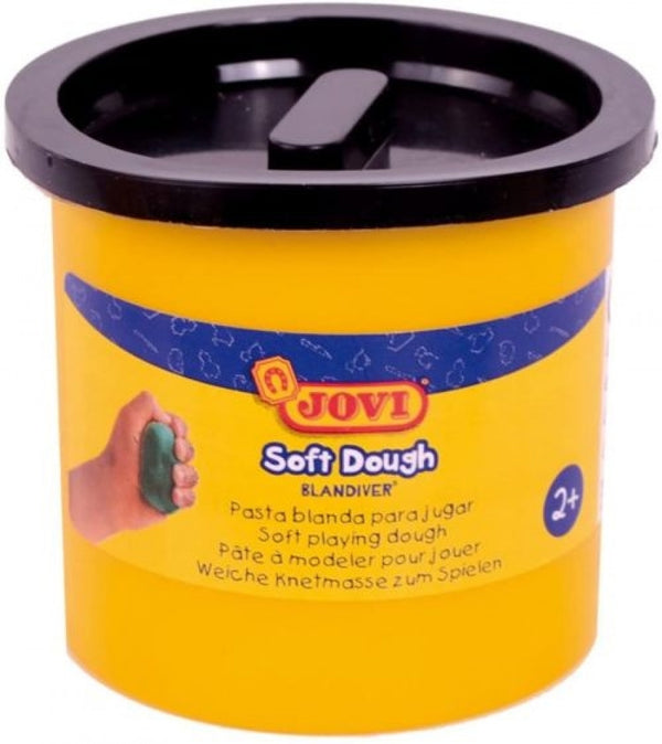 Pack 5 botes blandiver soft dough 110 g. color negro