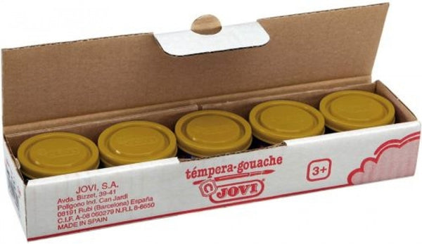 C/5 BOTES TEMPERA JOVI 35ML ORO