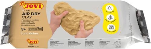 Pasta para modelar air dry clay jovi 250g color marrón claro