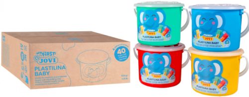 4 CUBOS TACOS PLASTILINA JOVI 38G SURTIDOS MY FIRST PLASTIL