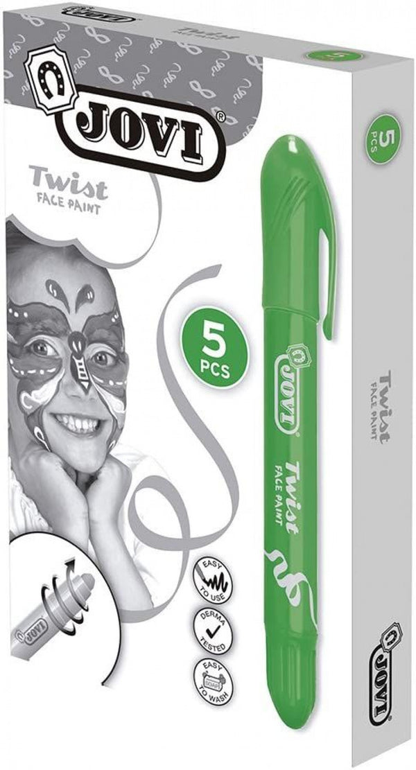 ESTUCHE 5 STICKS DE MAQUILLAJE JOVI VERDE