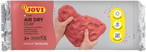 PASTA PARA MODELAR AIR DRY CLAY JOVI 250G TERRACOTA