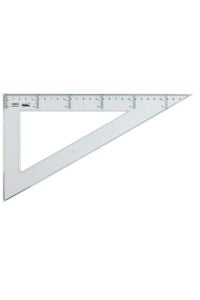 C/20 CARTABONES 30CM PLASTICO TRANSPARENTE SAFTA