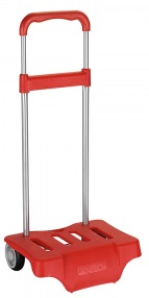 Carro portamochilas plegable 605 rojo safta