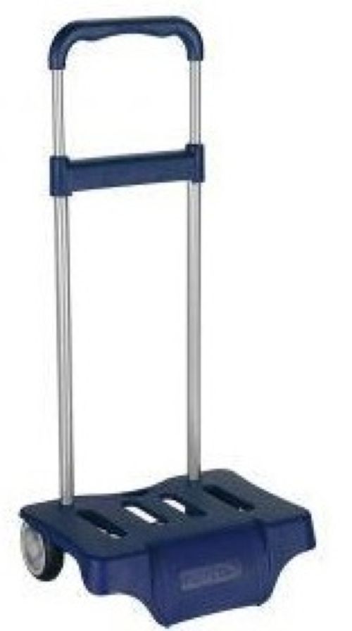 Carro portamochilas plegable 605 azul marino safta