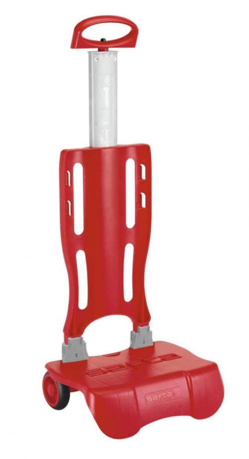 CARRO PORTAMOCHILAS PLEGABLE 750 UN ASA ROJO SAFTA