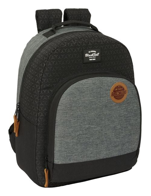 MOCHILA ADAPTABLE CARRO RECICLADO BLACKFIT8 OLD SCHOOL 32x42x15cm